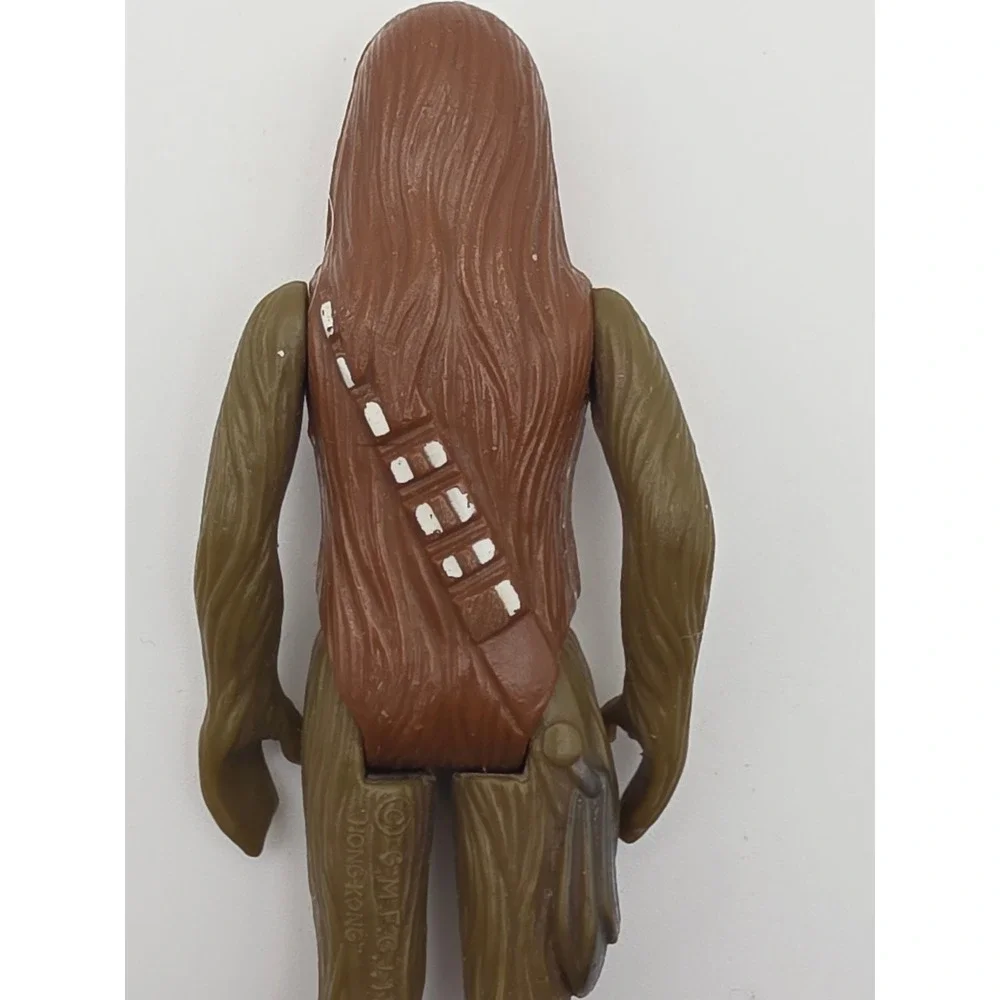 Kenner Action Figure 3.75 in Brown Fair 1977 Star Wars Chewbacca Discolored